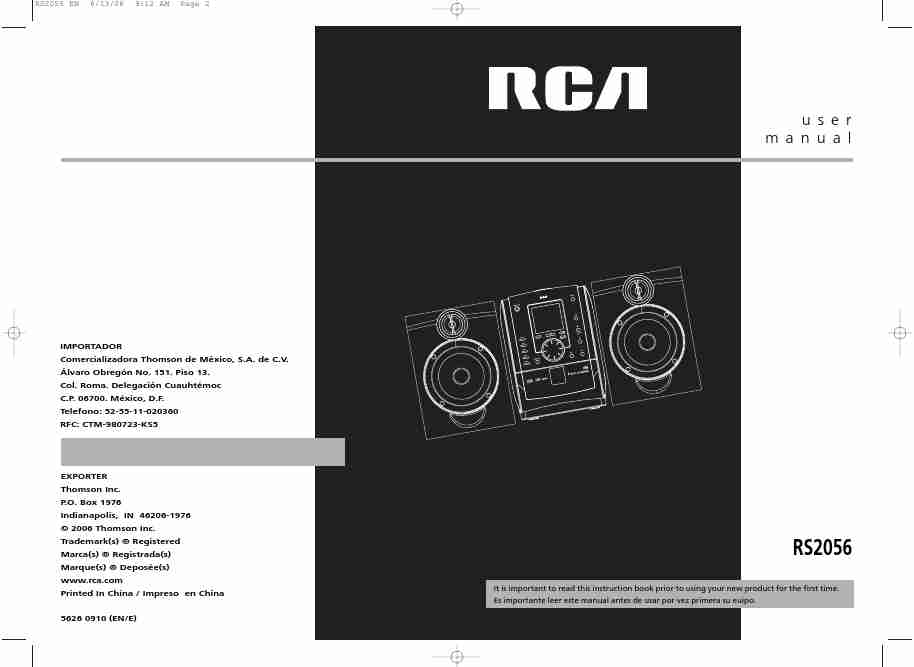 RCA Stereo System RD2056A-page_pdf